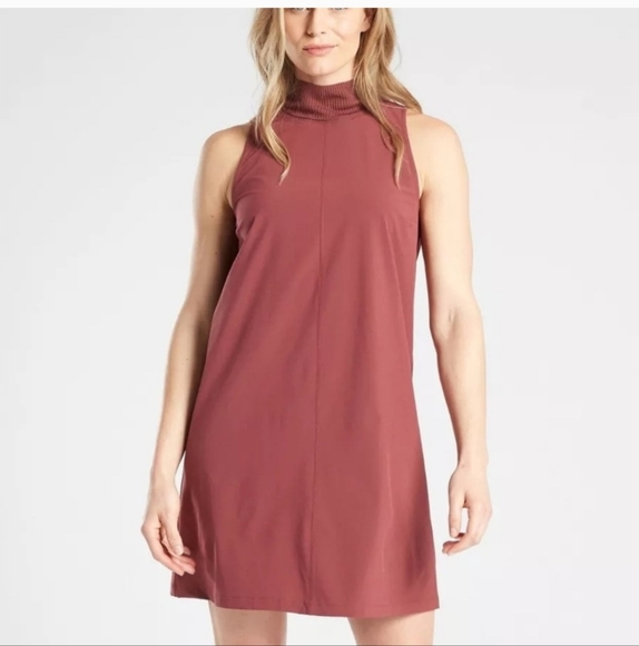 Athleta Initiative mock neck Dress - Picture 1 of 8
